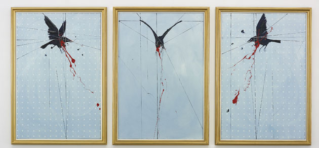 Damien Hirst: Damien Hirst The Crow (2009)