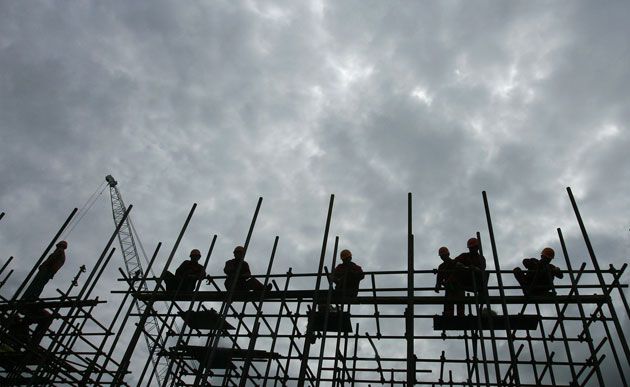 24sport: Chinese workers construct the new Costa Rican national stadium in San Jose