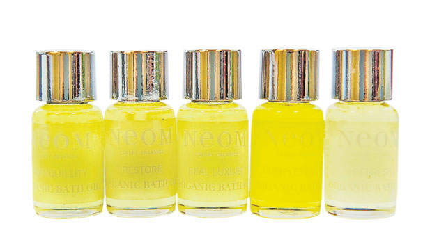 Beauty and grooming: Neomorganics bath oils