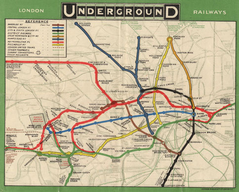 london underground map history tube network guardian tunnel 1908 showing early city maps vision stories 2009 information