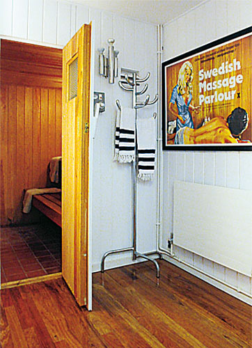 Kitsch: the naughty vibe: Kitsch interiors, sauna