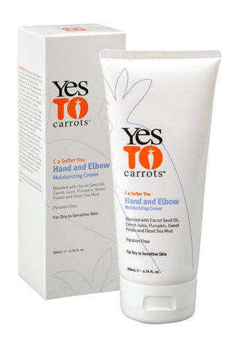 Beauty and grooming: Yes To Carrots Hand and Elbow Cream