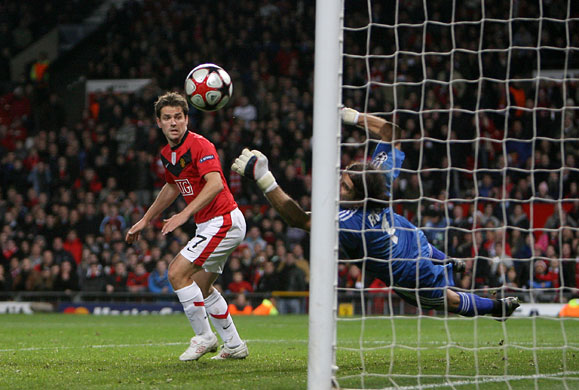 wed 3 champions: Michael Owen has his shot on goal saved by Besiktas goalkeeper Recber Rustu