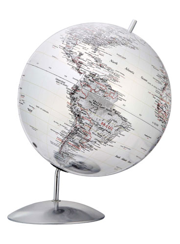 Batchelor pad: Christmas gift guide batchelor: silver globe