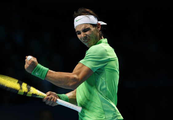 Tennis: Nadal of Spain