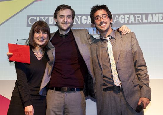 Student Media Awards: Student travel writer of the year winner Clyde Macfarlane.