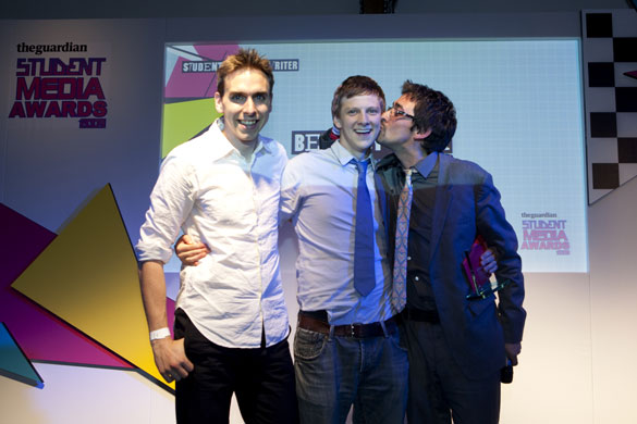 Student Media Awards: Student sports writer of the year winner Ben Riley-Smith