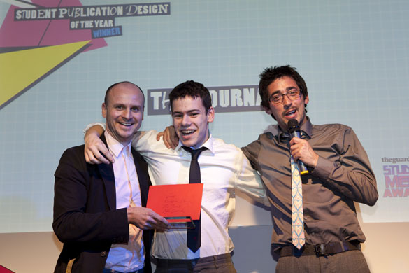 Student Media Awards: Student publication design of the year winner The Journal