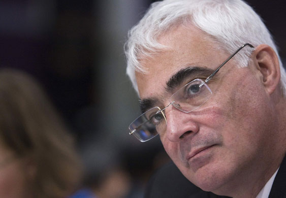 Week in business: Chancellor of the Exchequer Alistair Darling attends a cabinet meeting 