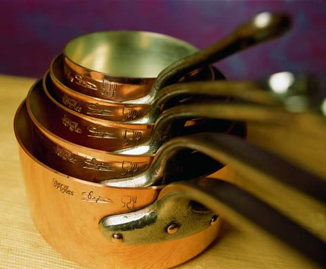 Food: Christmas gift guides food and drink: copper pans