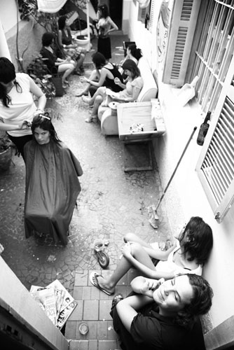 imagine art after: Adriana Berrio, documentation of Cutting Hair (2004-present)