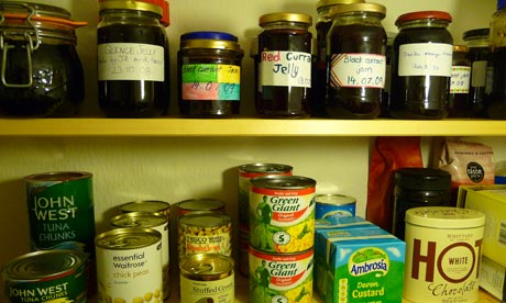 Jill Insley's pantry