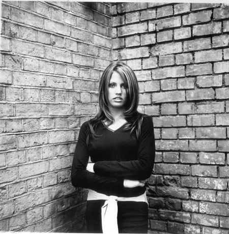 Katie Price: taking part in a shoot for the Observer