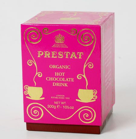 Food gift guide: Prestat organic hot chocolate
