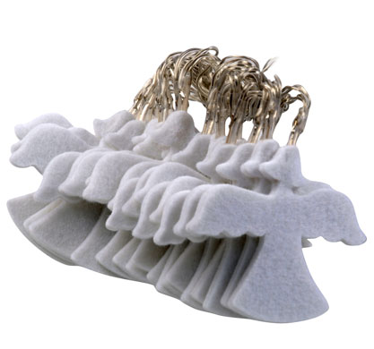 Decorations: Felt angels