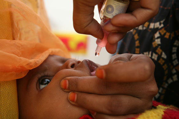 India polio vaccines: India polio vaccines