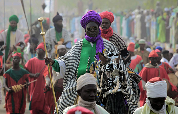 Eid al-Adha: Traditional palace guards of Emir of Kano