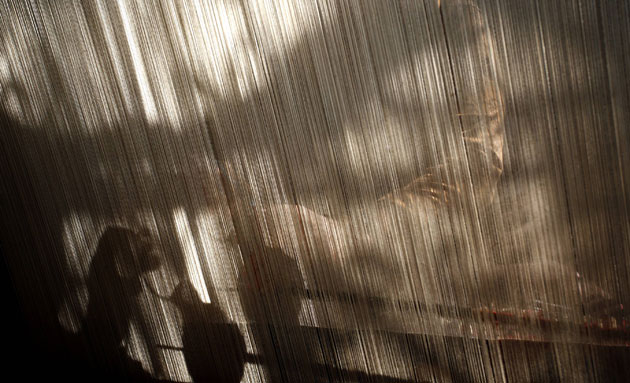 24 hours: A Tibetan refugee makes traditional carpets in Kathmandu