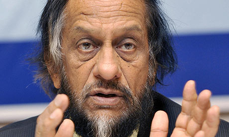 Rajendra Pachauri, chairman of the IPCC