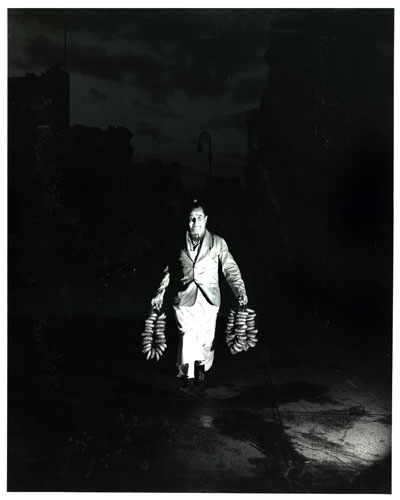 Weegee the Famous: Max is rushing in the mornings (c1940)