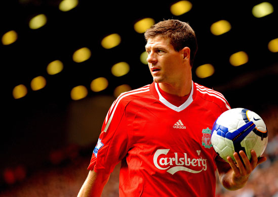 Ballon D'or nominees: Liverpool's English midfielder Steven Gerrard