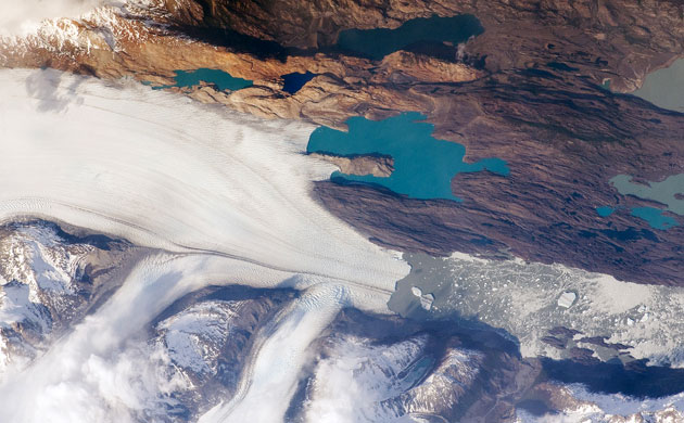 Satellite Eye on Earth: Upsala Glacier : The Southern Patagonian Icefield of Argentina and Chile