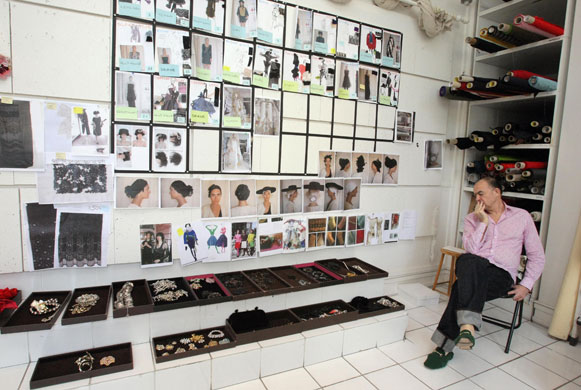 christian lacroix: TO GO WITH AFP STORY IN FRENCH : SEMAINE