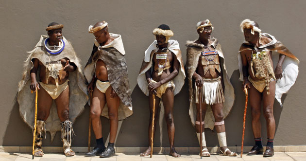 Eyewitness: Delegates in traditional Ndebele dress at the Institute of African Royalty