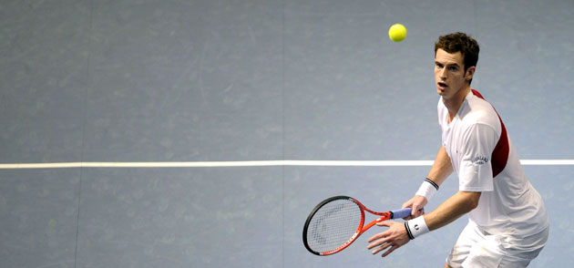 24sport: Andy Murray plays a return to Daniel Gimeno-Traver