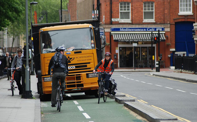 Worst Cycle Lane: Nice parking