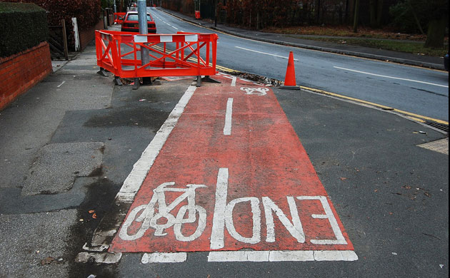 Worst Cycle Lane: The smallest cycle path in Leeds-so far!