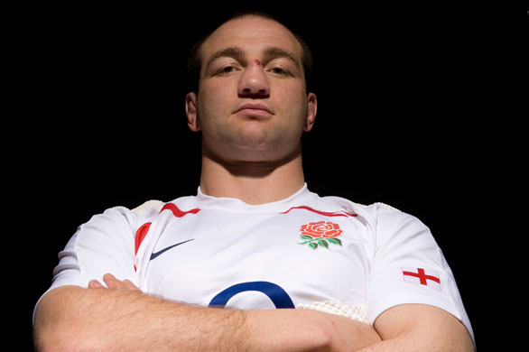 England Rugby Team: Steve Borthwick