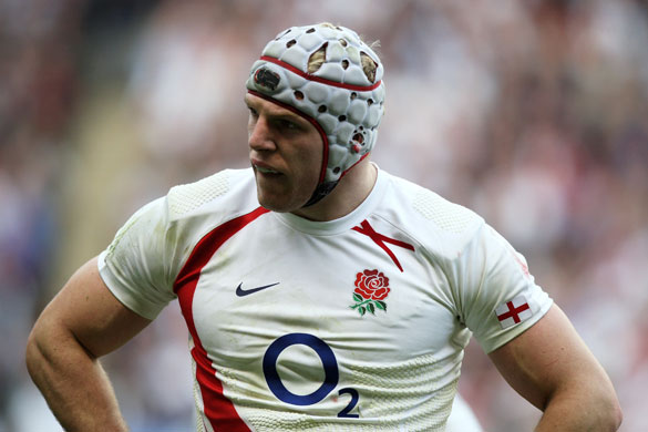 England Rugby Team: England's James Haskell