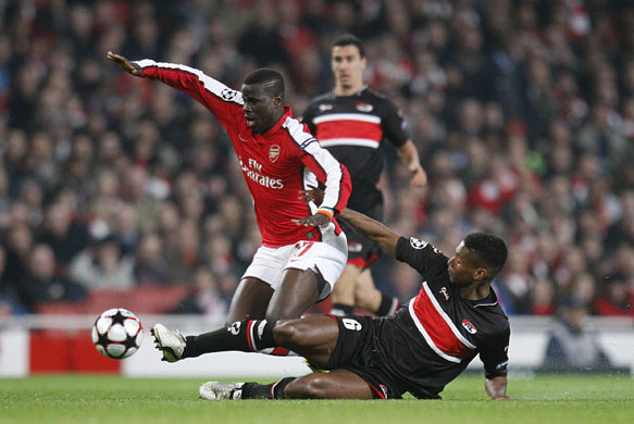 Champions League football: UEFA Champions League - Group H - Arsenal v AZ Alkmaar - Emirates Stadium