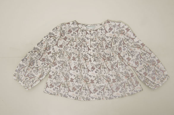 Children's clothes: E­iffel tower print top from vertbaudet.co.uk