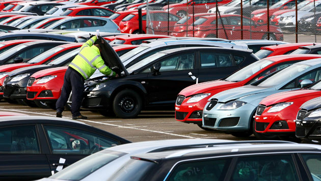 Week in Business: A new car is inspected on the docks at Sheerness in Kent