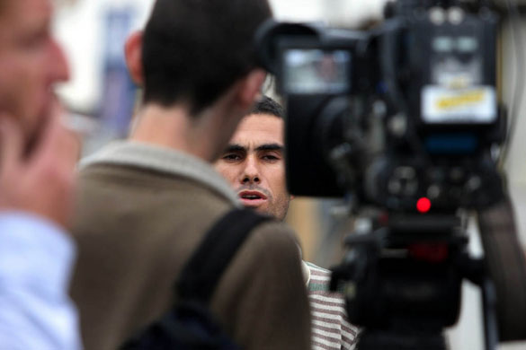 Slums in Rio De Janeiro: Wagner, church member and former drug boss, gives and interview 