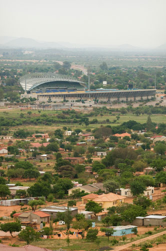 Royal Bafokeng Sports: A veiw of the Royal Bafokeng Sports Palace football stadium