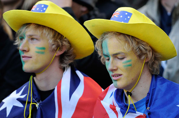 England v Australia: Anxious Aussie fans