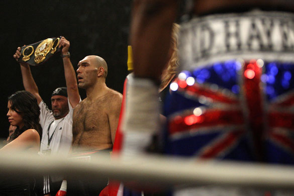 Boxing: Boxing - Haye v Valuev