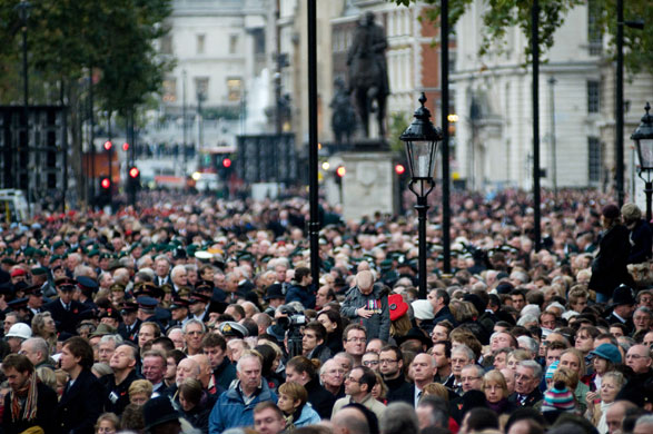  ... annual Remembrance Sunday ceremony at the Cenotaph in Whitehall