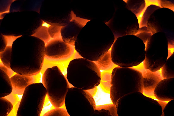 Expenses: Glowing coal fire