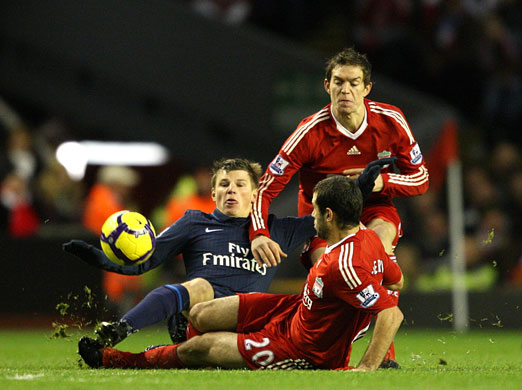 Liverpool v Arsenal: Soccer - Barclays Premier League - Liverpool v Arsenal - Anfield