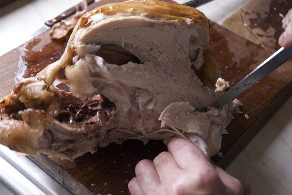 Turkey carving: Turkey carving