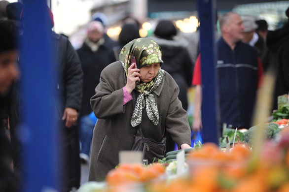 Street markets: Ridley Road market in Dalston, London
