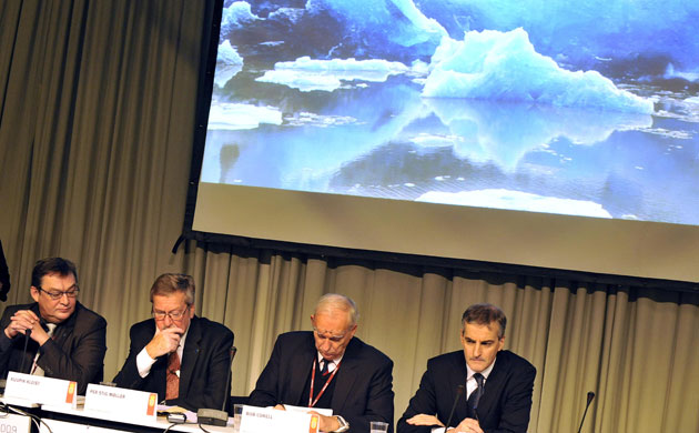 Copenhagen diary: COP15 : a report on the melting of the Greenland ice sheet, Bella center