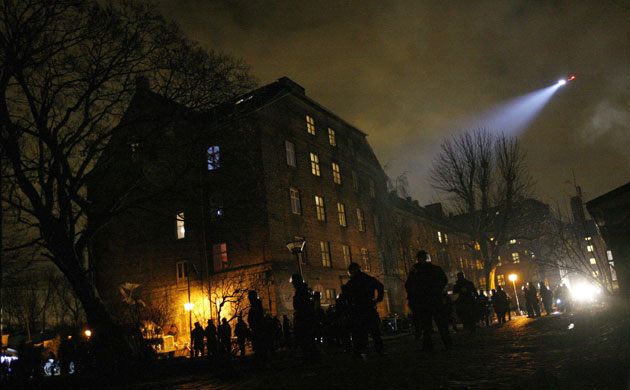 Copenhagen Diary: COP15 : police and riots at Christiania
