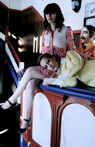 Annie Leonard portfolio: Ellie and Angelica- Blackgang Chine's Saloon