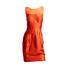 Best partywear: Orange dress
