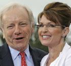 Joe Lieberman and Sarah Palin